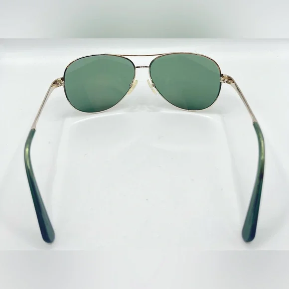 Vintage Calvin Klein CK7415S Gold Pilot Sunglasses Frames Only - Picture 6 of 8